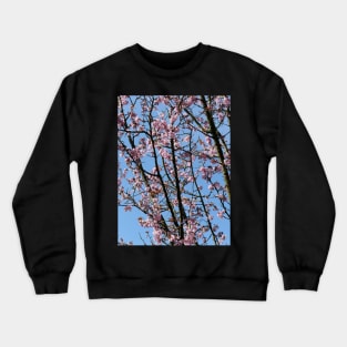 Japanese cherry blossom flowers Crewneck Sweatshirt